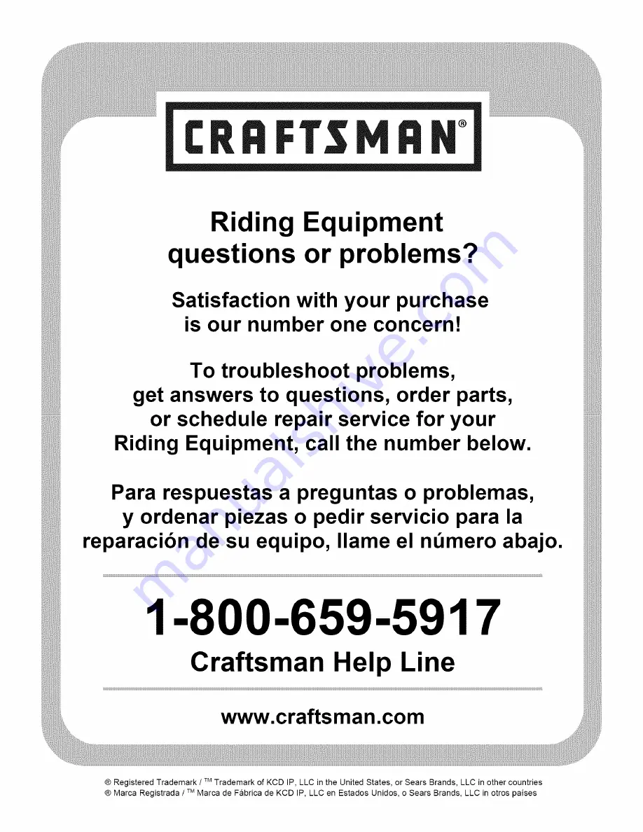 Craftsman Professional 247.28888 Operator'S Manual Download Page 100