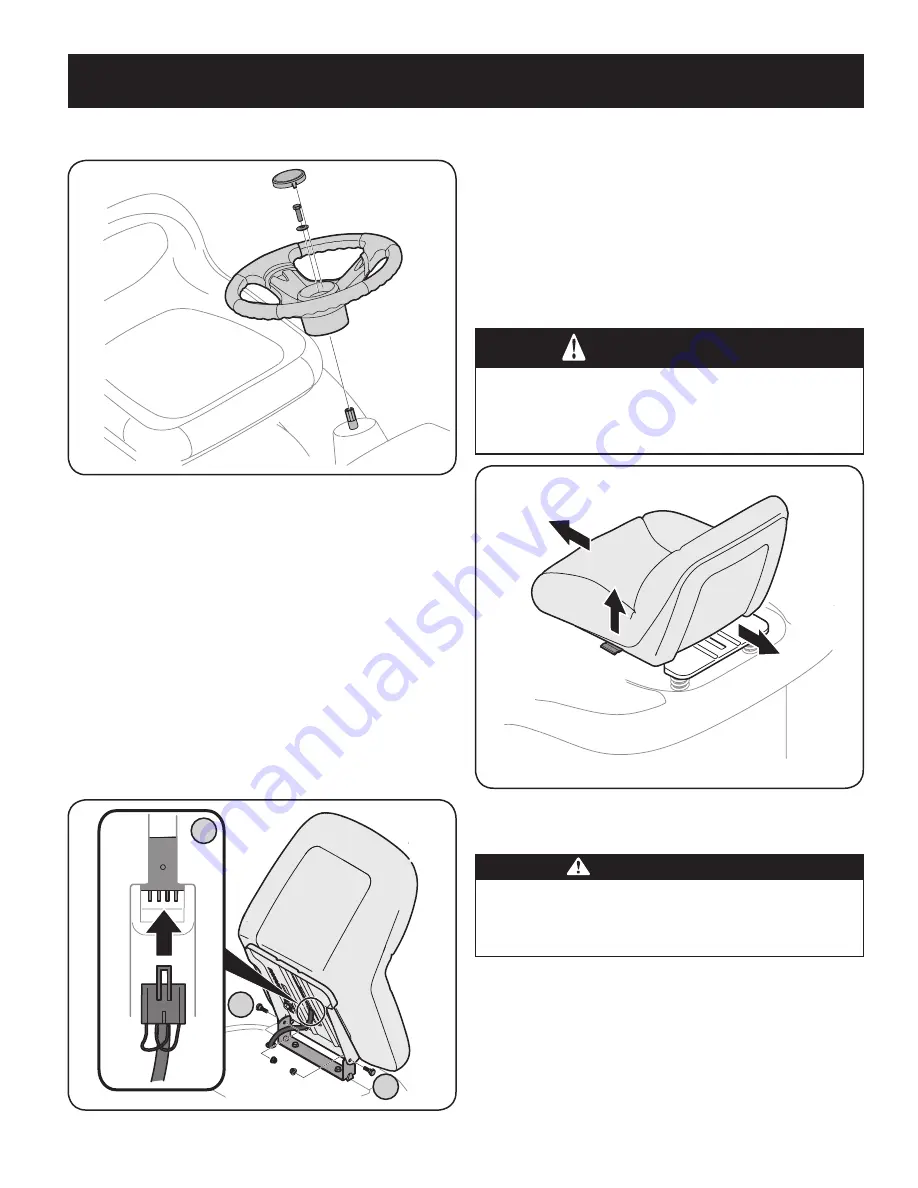 Craftsman T1000 series Operator'S Manual Download Page 40