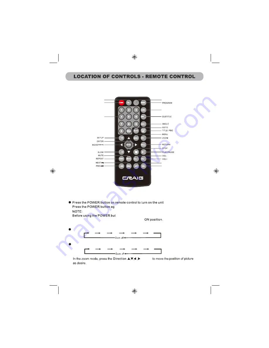 Craig CTFT712 Скачать руководство пользователя страница 11