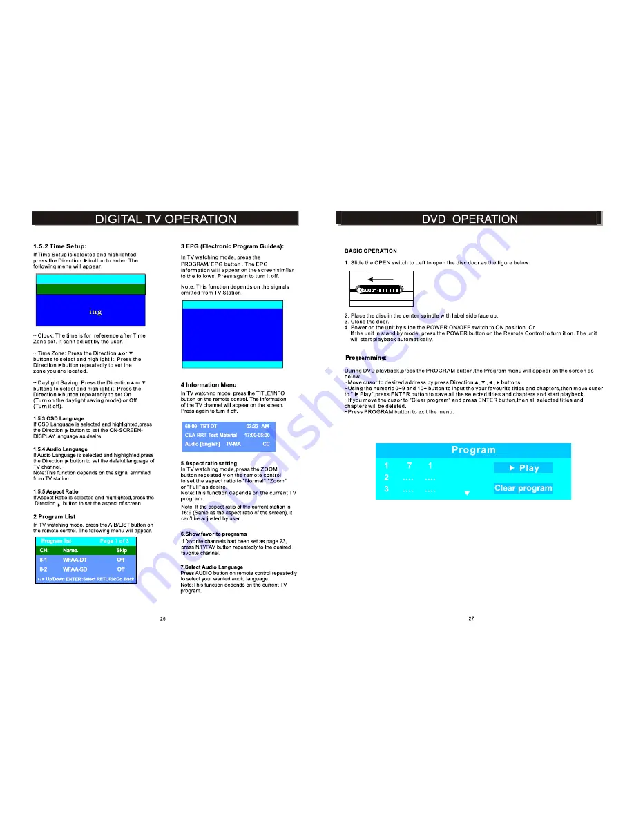 Craig CTV1703 Owner'S Manual Download Page 15