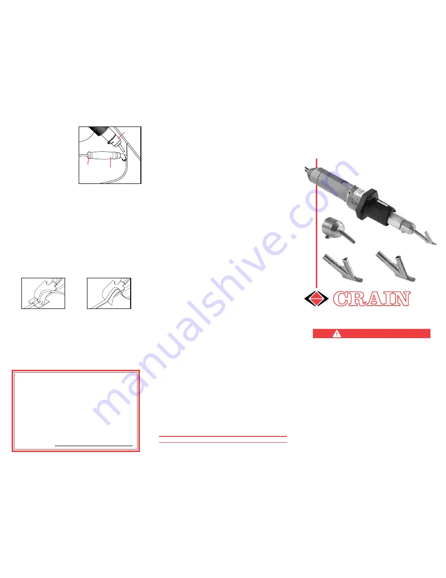 CRAIN 960 Instruction Manual Download Page 2