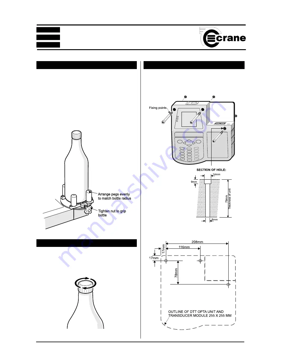 Crane Electronics DTT Opta Operator'S Manual Download Page 38