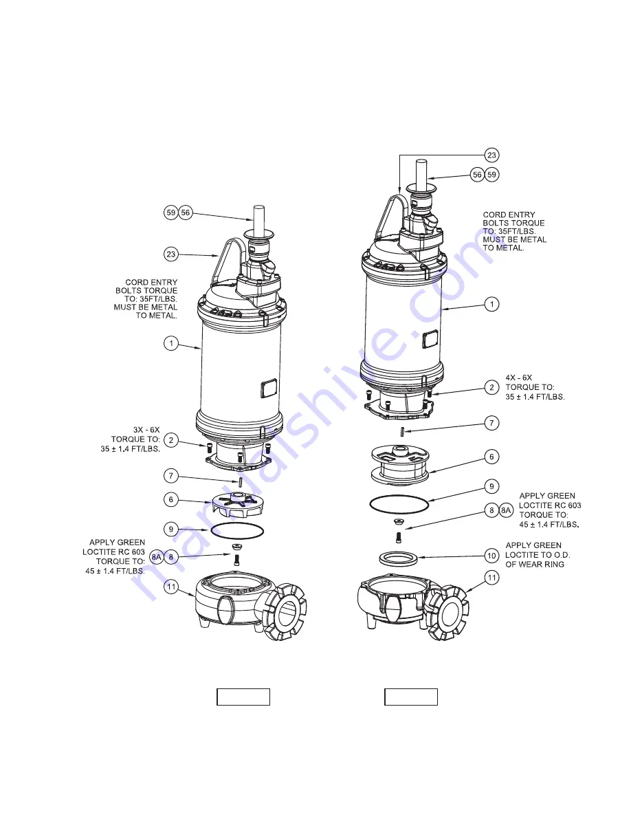 CRANE PUMPS & SYSTEMS DEMING 7365 Series Installation And Operation Manual Download Page 31