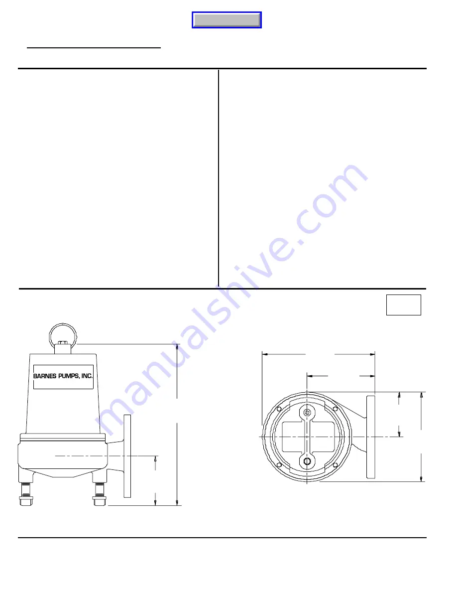 Crane BARNES 4SE Series Installation And Operation Manual Download Page 4