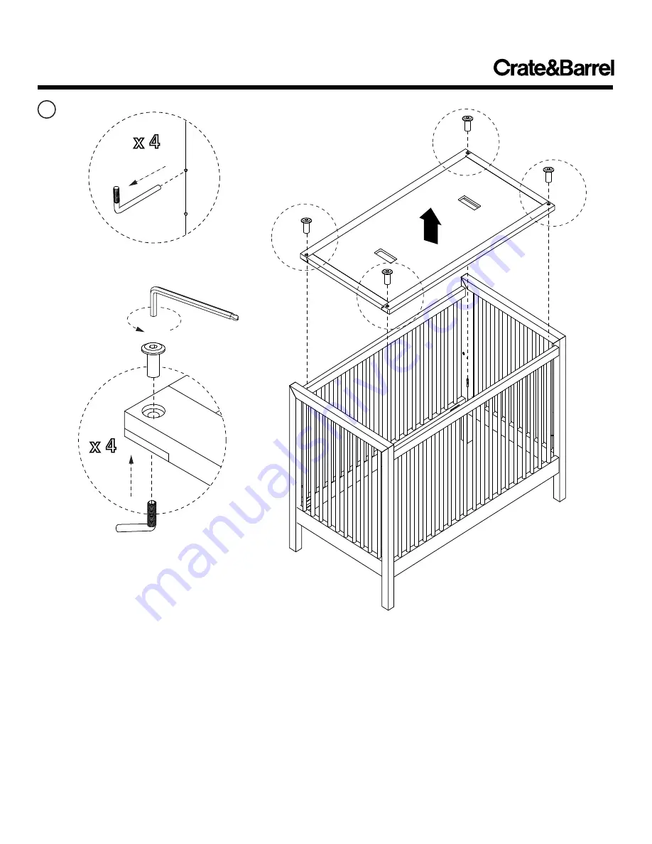 Crate&Barrel Andersen II Toddler Rail Скачать руководство пользователя страница 7