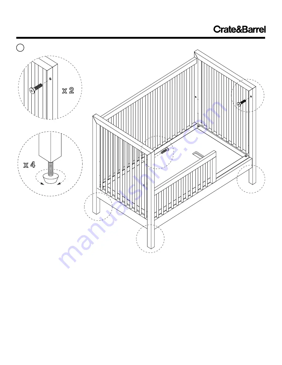 Crate&Barrel Andersen II Toddler Rail Скачать руководство пользователя страница 16