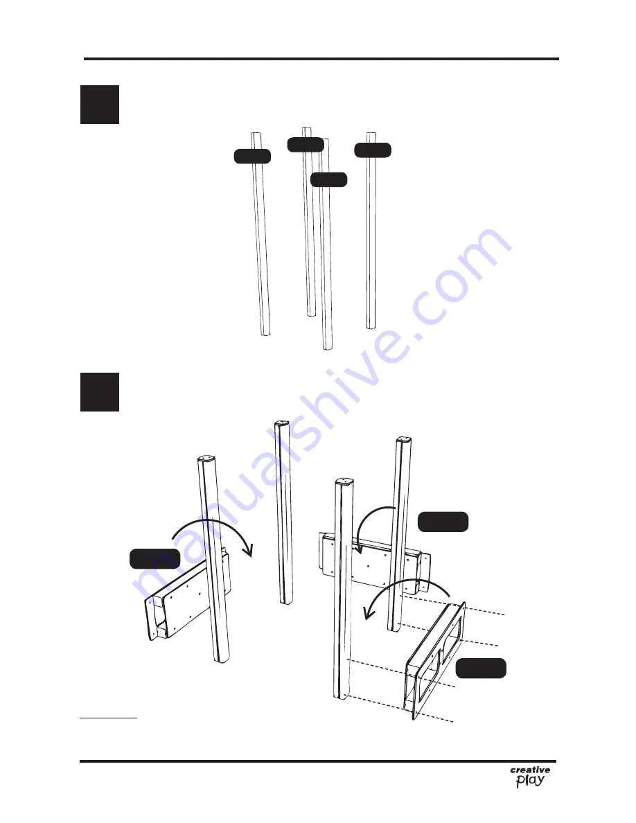 Creative Play SANDHUT MINOR Installation Instructions Manual Download Page 7