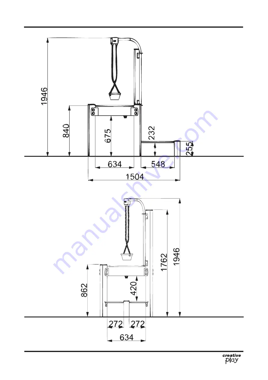 Creative Play WATERPLAY micro Installation Instructions Manual Download Page 9