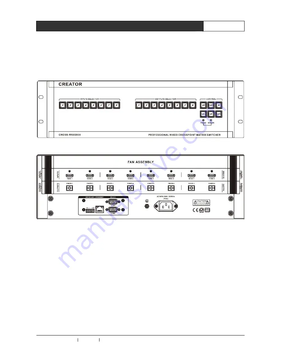 Creator CROSS-MAX0808 Скачать руководство пользователя страница 11