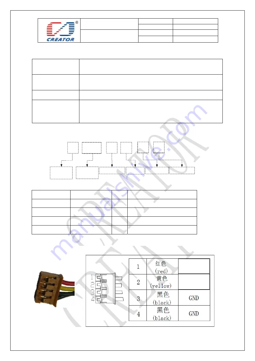 Creator CRT-591-M Specification Download Page 6