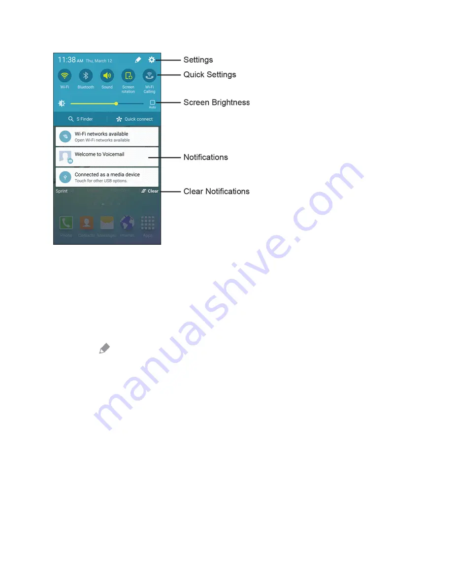 Credo mobile Samsung Galaxy S6 User Manual Download Page 70