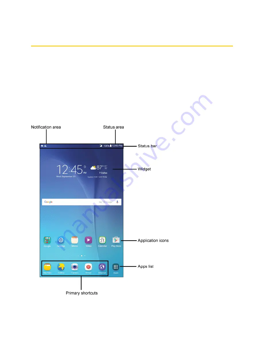 Credo mobile Samsung Galaxy Tab E User Manual Download Page 62