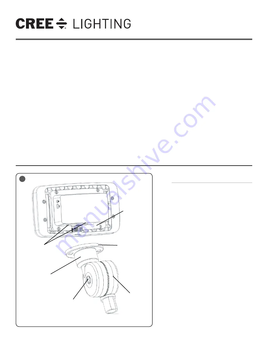 CREE LIGHTING Noctura Series Installation Instructions Manual Download Page 4