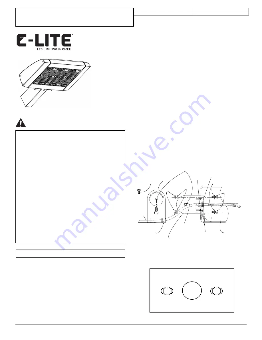 Cree C-AR Series Installation Instructions Manual Download Page 7