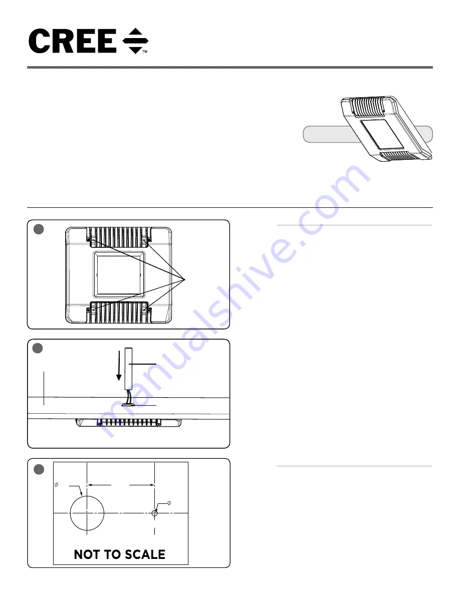 Cree CPY Series Скачать руководство пользователя страница 1