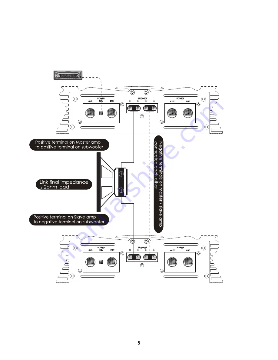 Crescendo audio BC2000D Owner'S Manual Download Page 6