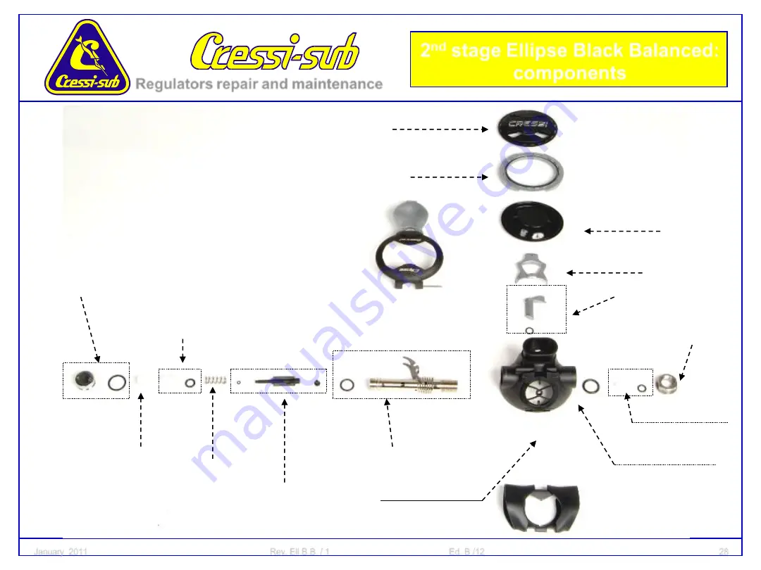 Cressi-sub Ellipse Black Balanced Manual Download Page 28