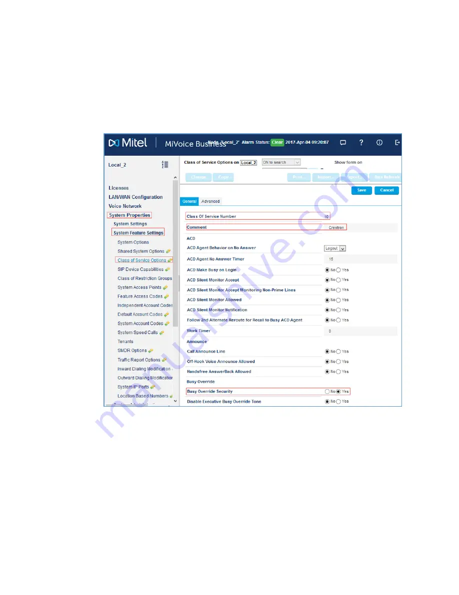 Crestron Avia DSP-1282 Configuration Manual Download Page 15