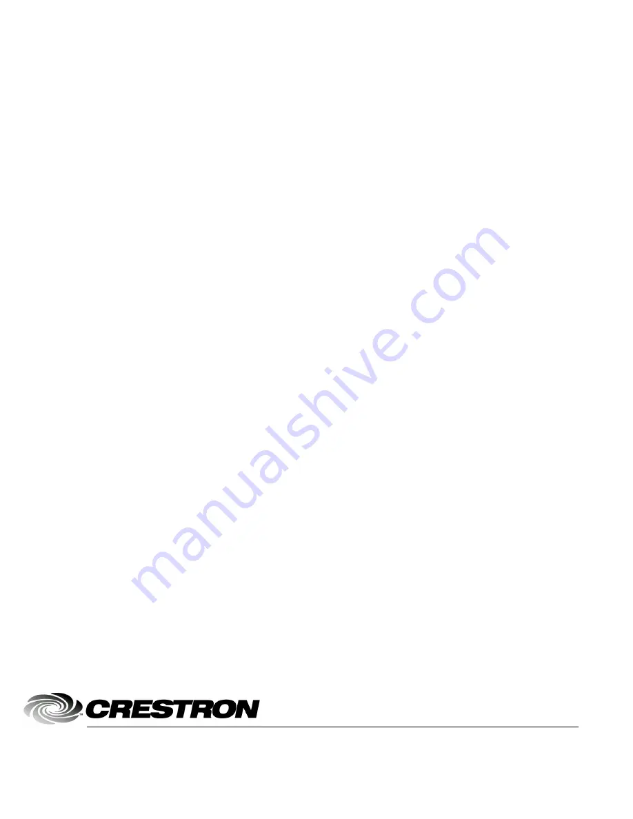 Crestron BB-1550CW Installation Manual Download Page 16