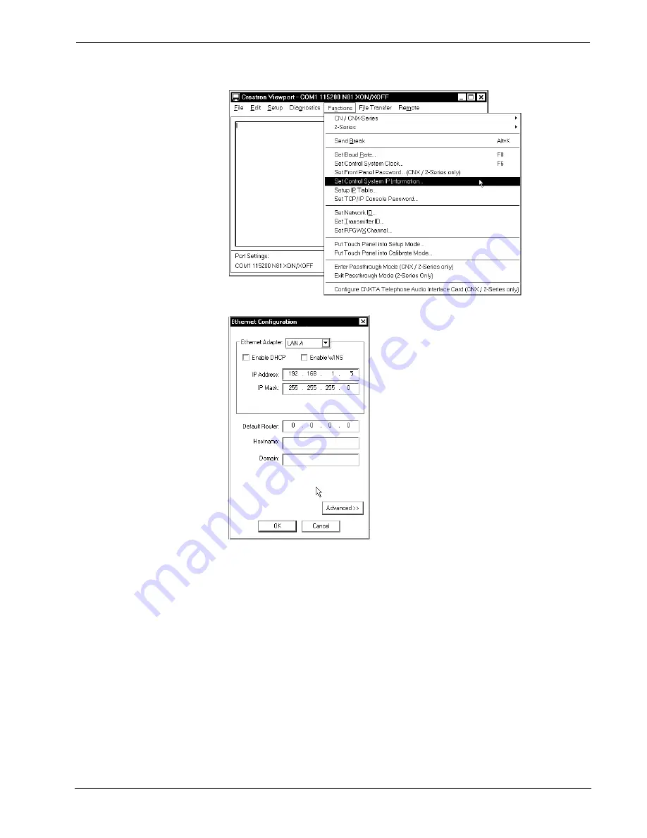 Crestron C2ENET-1 Operations & Installation Manual Download Page 12