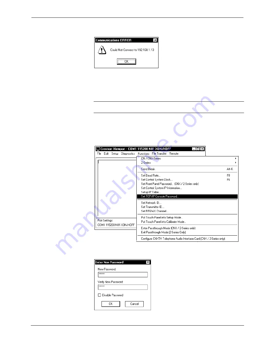 Crestron C2ENET-1 Operations & Installation Manual Download Page 16