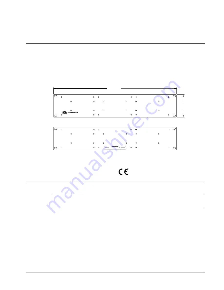 Crestron CNXRMAK Скачать руководство пользователя страница 1