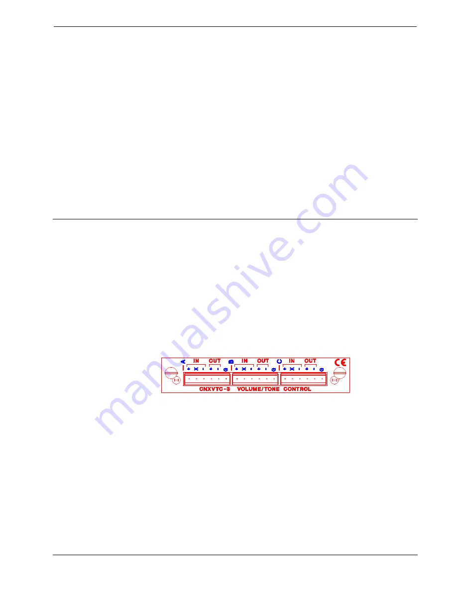 Crestron CNXVTC-3 Operation Manual Download Page 5