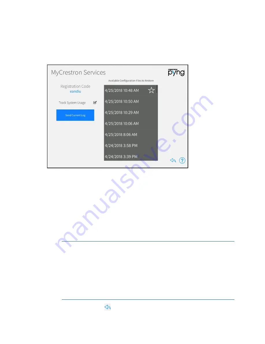 Crestron CP4-R Product Manual Download Page 156