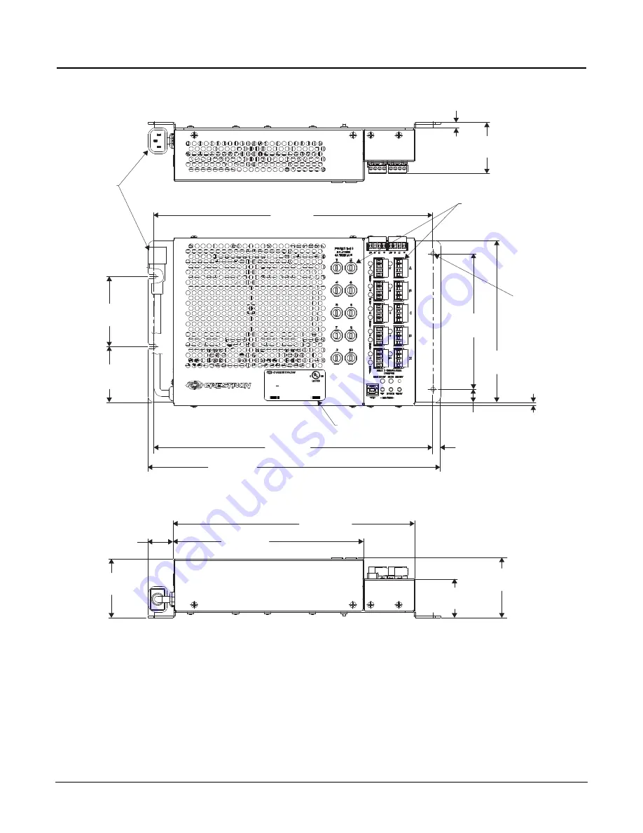 Crestron CSA-PWS10S-HUB Installation Manual Download Page 8