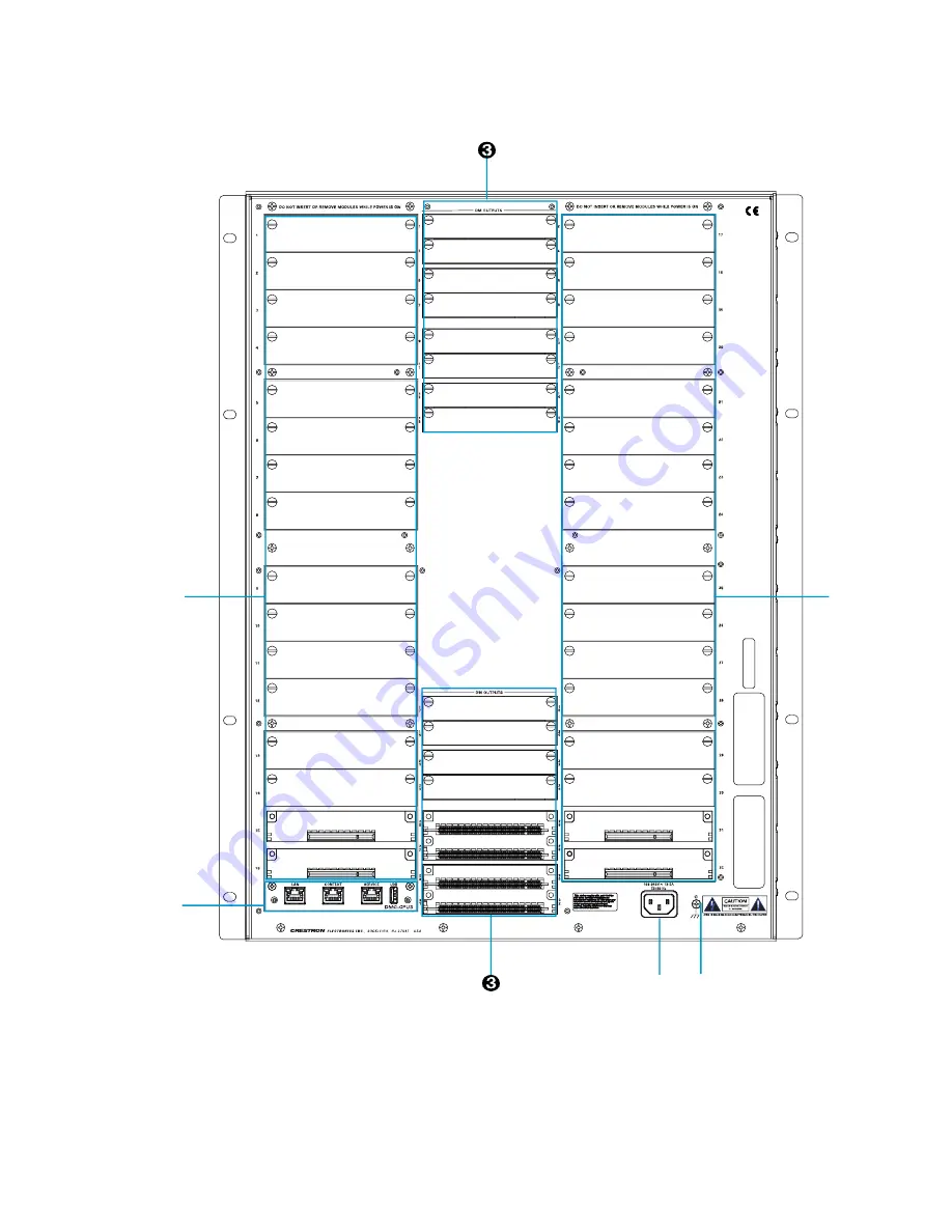 Crestron DigitalMedia DM-MD16X16-CPU3 Product Manual Download Page 14