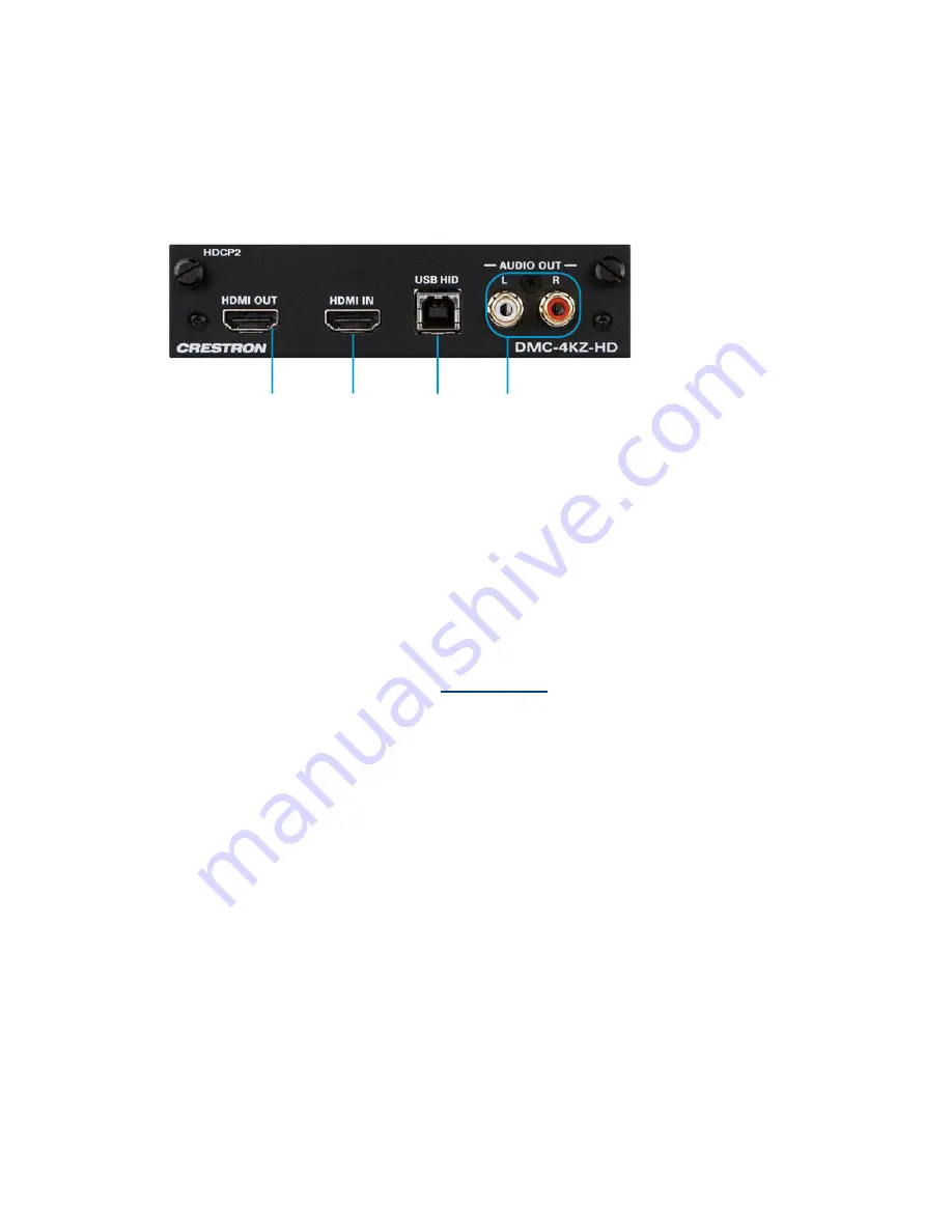 Crestron DigitalMedia DM-MD16X16-CPU3 Product Manual Download Page 62