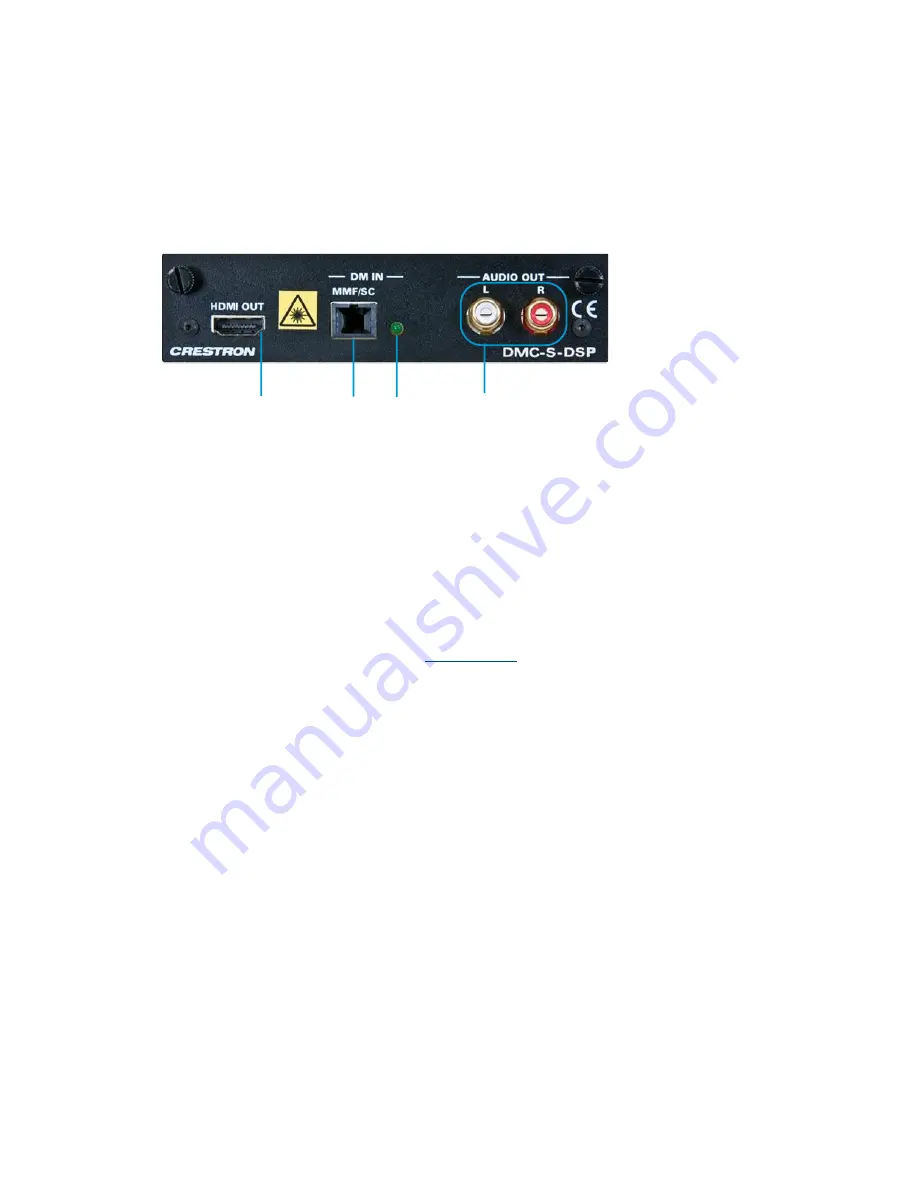 Crestron DigitalMedia DM-MD16X16-CPU3 Product Manual Download Page 66