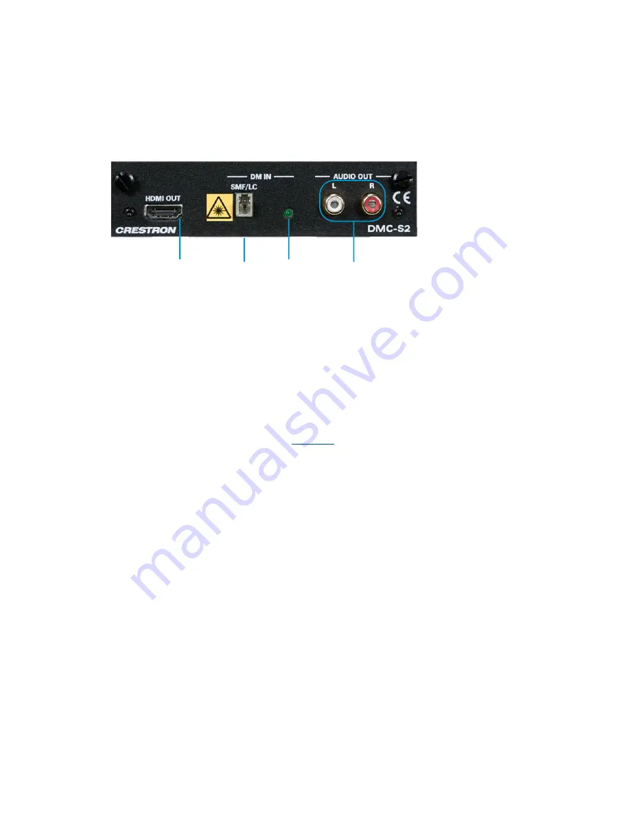 Crestron DigitalMedia DM-MD16X16-CPU3 Product Manual Download Page 67