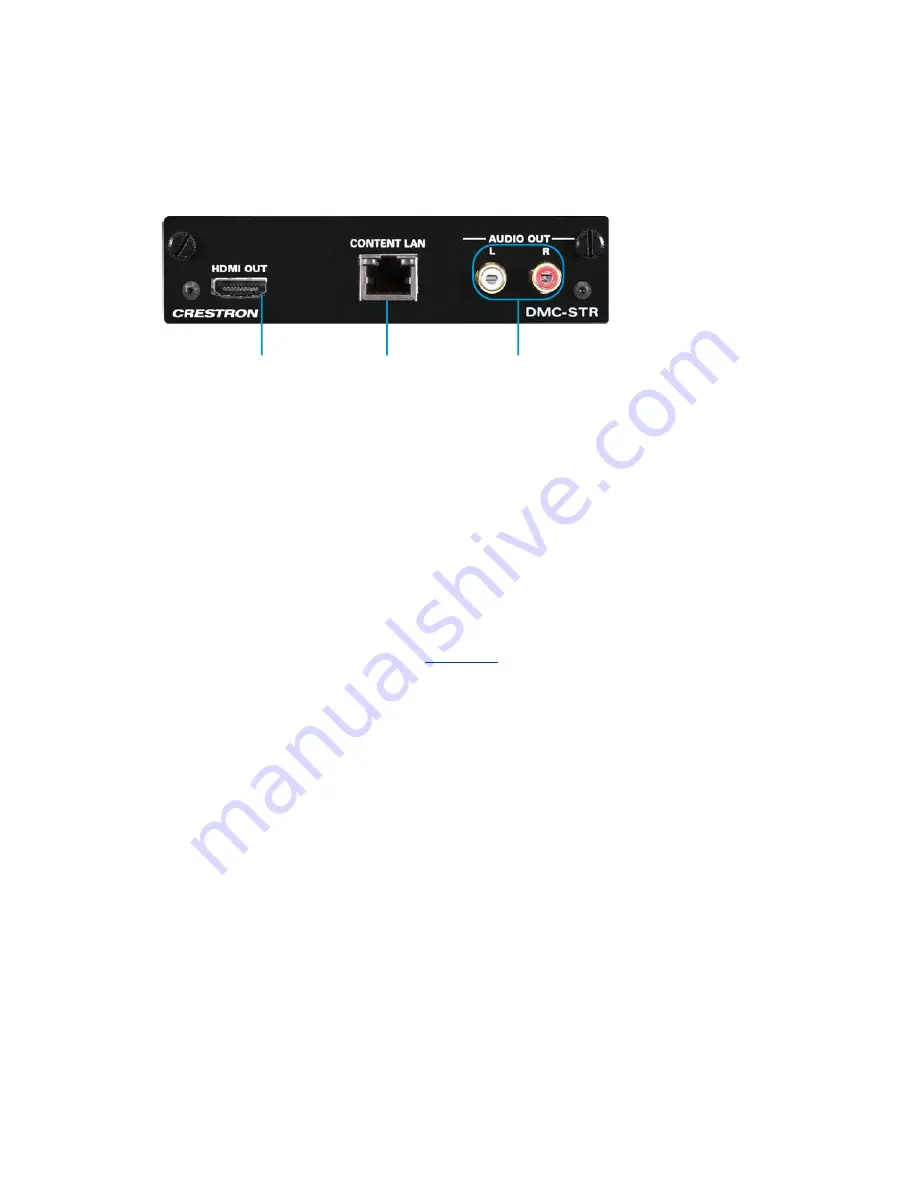 Crestron DigitalMedia DM-MD16X16-CPU3 Product Manual Download Page 70