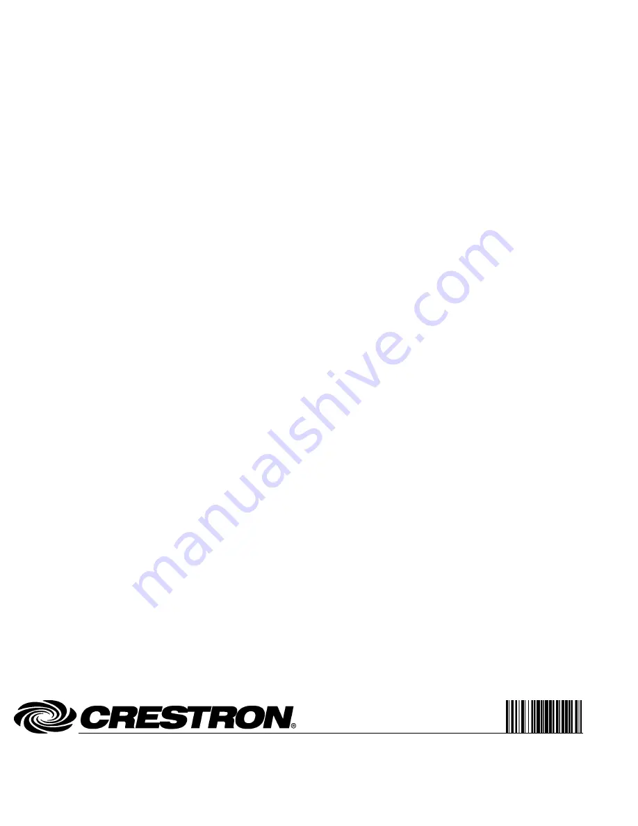 Crestron DigitalMedia DM-MD64X64 Operations & Installation Manual Download Page 60