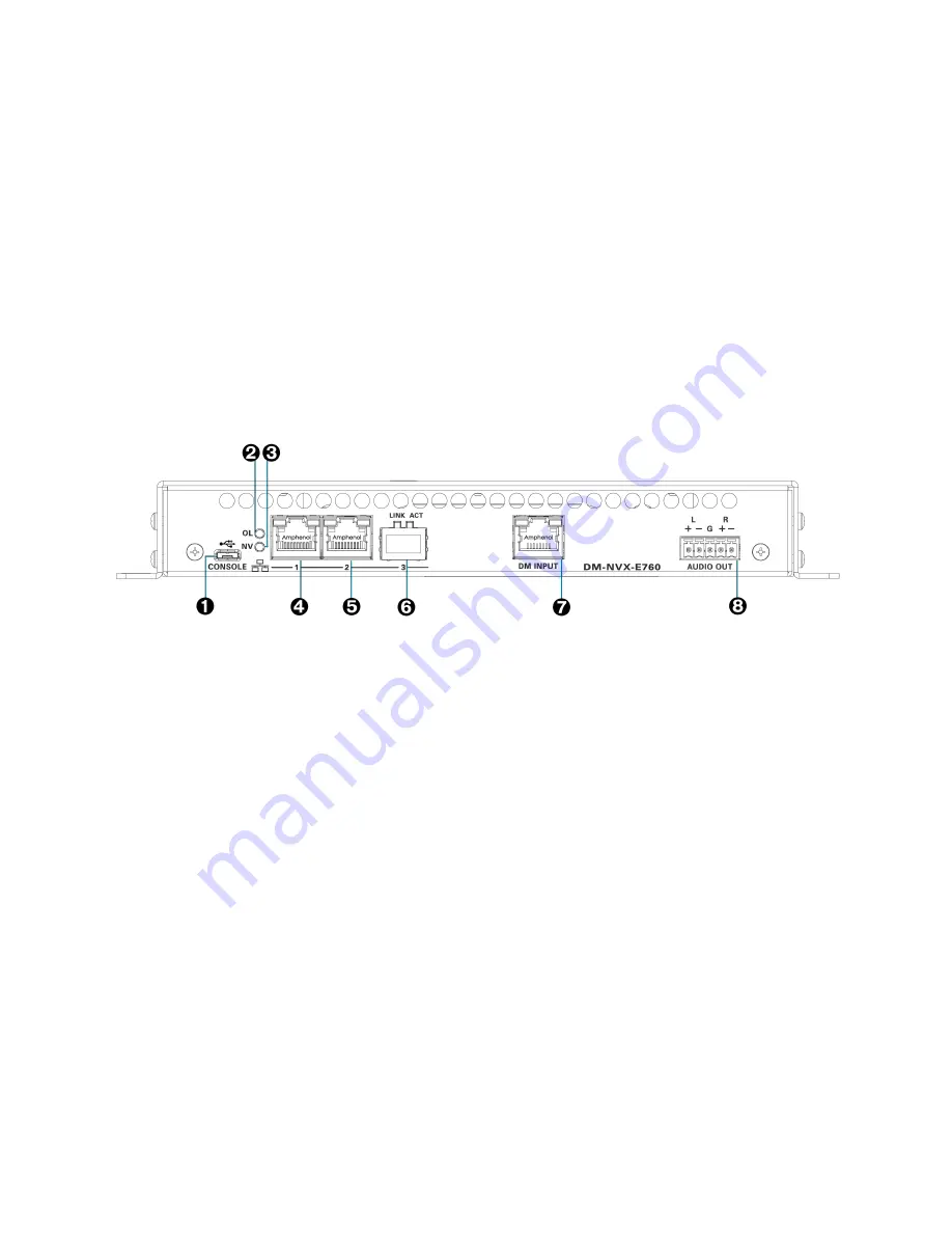 Crestron DM-NVX-E760 Product Manual Download Page 6