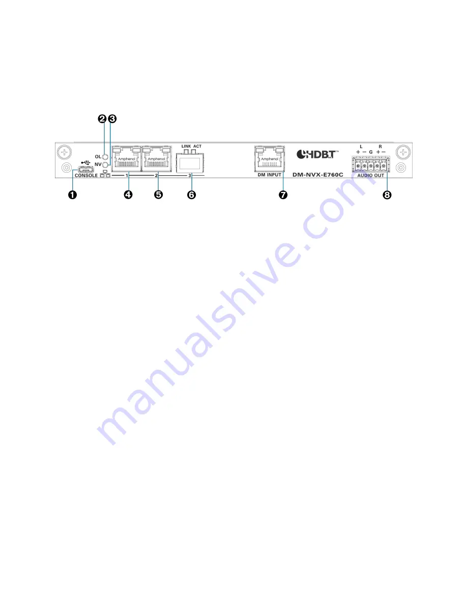 Crestron DM-NVX-E760 Product Manual Download Page 9