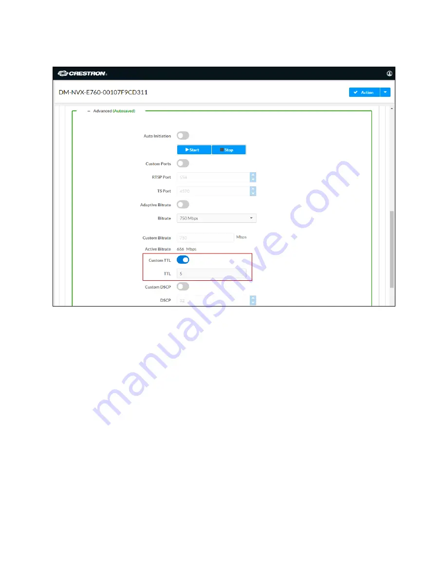 Crestron DM-NVX-E760 Product Manual Download Page 25