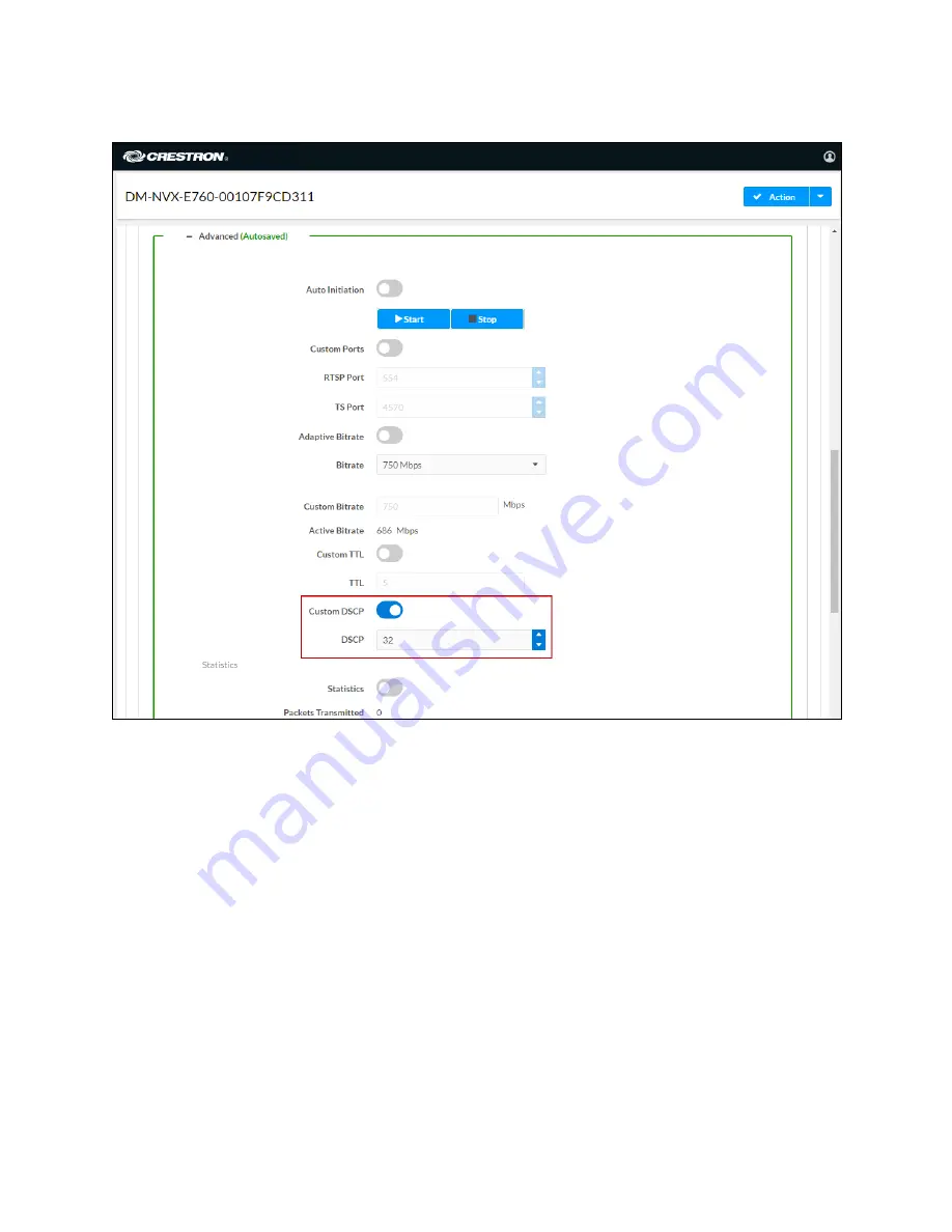 Crestron DM-NVX-E760 Product Manual Download Page 27