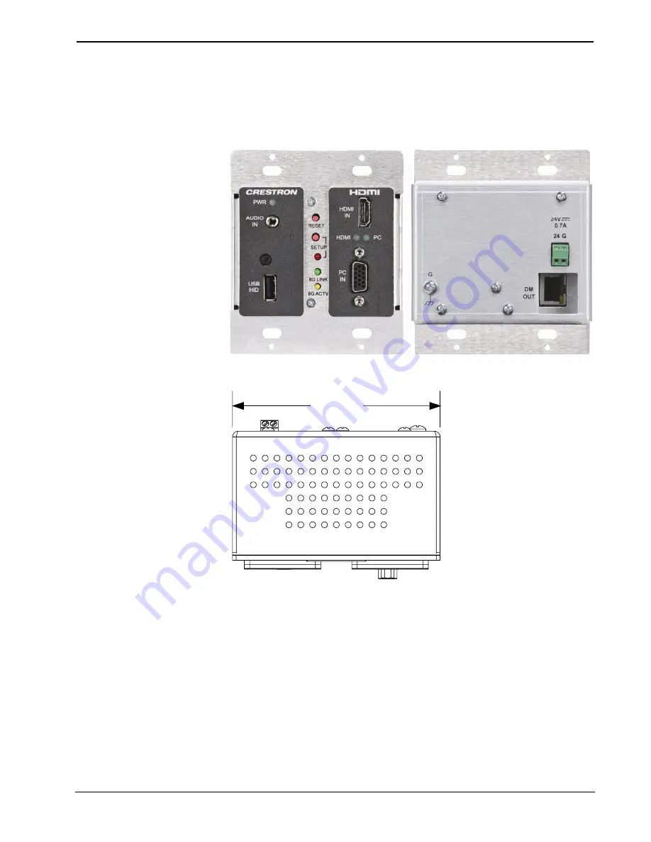 Crestron DM-TX-200-C-2G Operations & Installation Manual Download Page 13