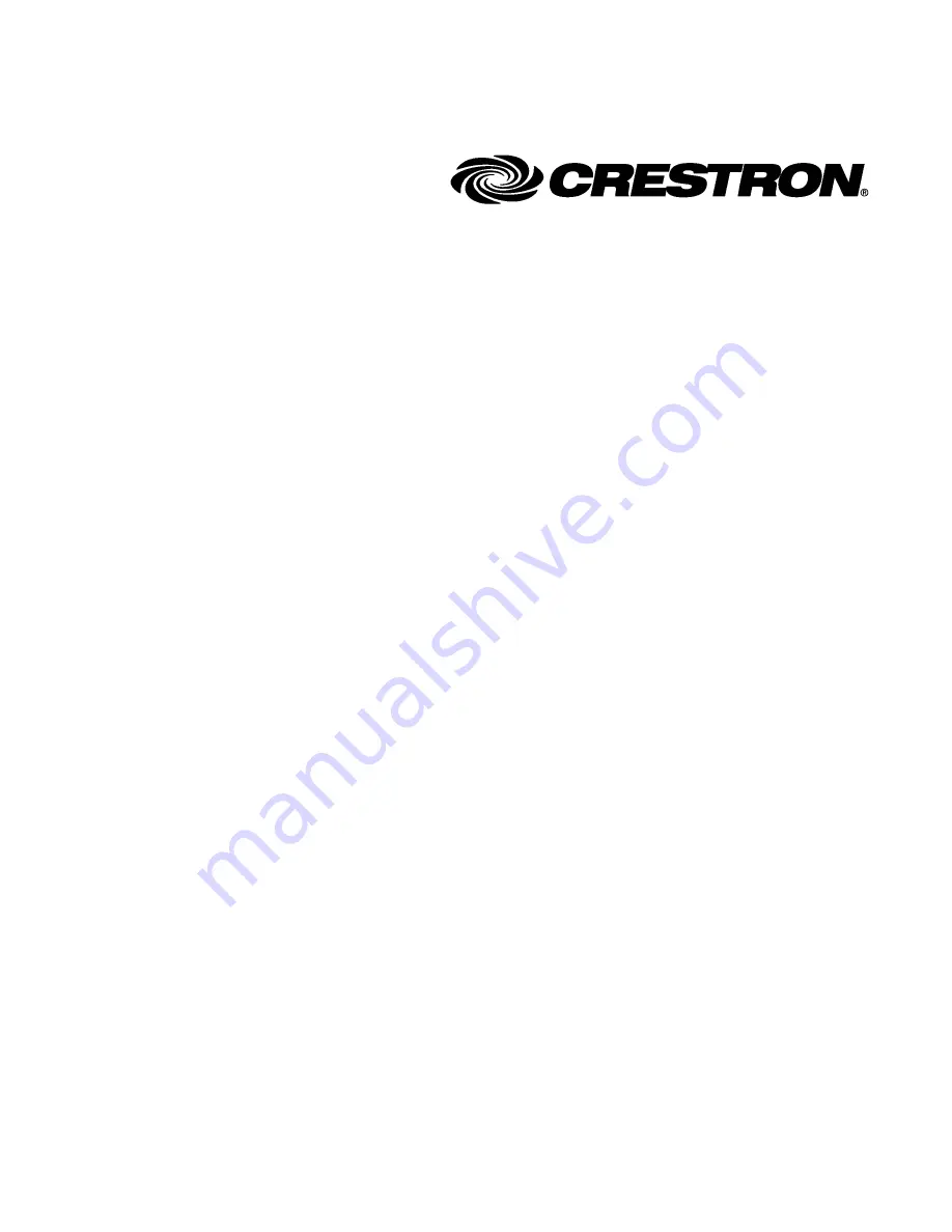 Crestron Four-Way Coupler SRD-CPL-4 Installation Manual Download Page 2