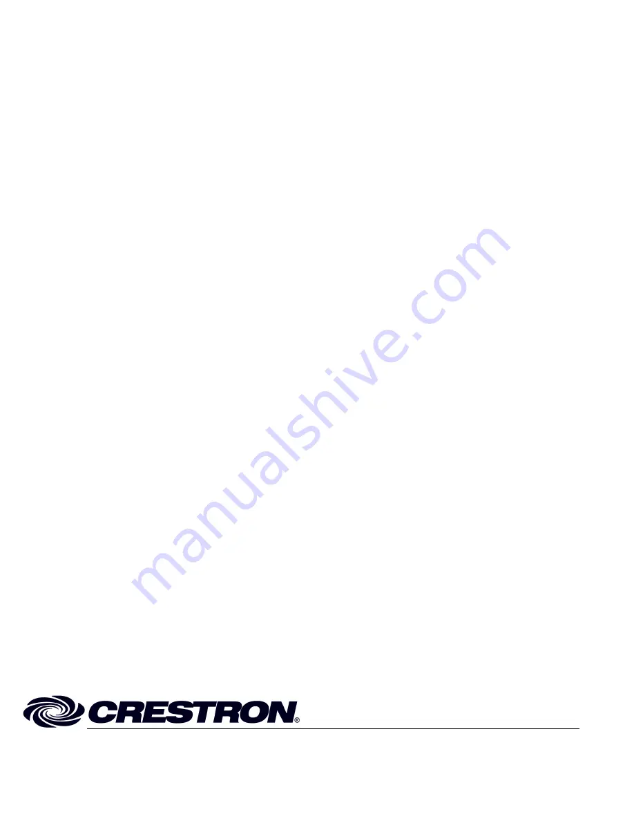 Crestron MMK-2000L Скачать руководство пользователя страница 12