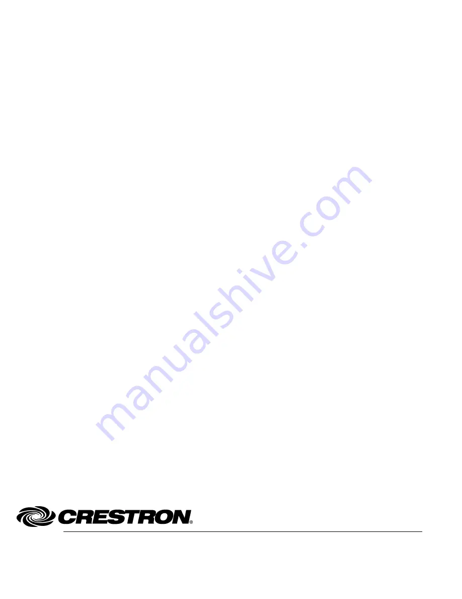 Crestron MMK-4000L Installation Manual Download Page 12