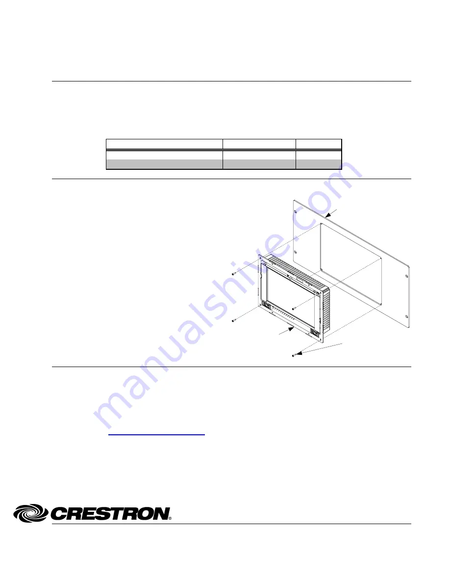 Crestron RMK-9L Quick Start Manual Download Page 1