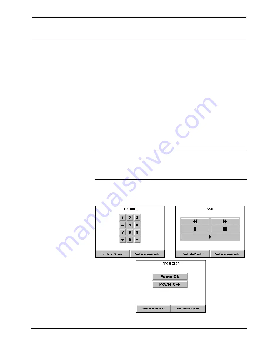 Crestron STX-1550CW Operation Manual Download Page 19