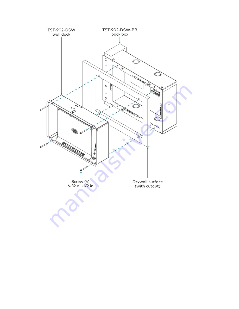 Crestron TST-902-DSW Product Manual Download Page 62