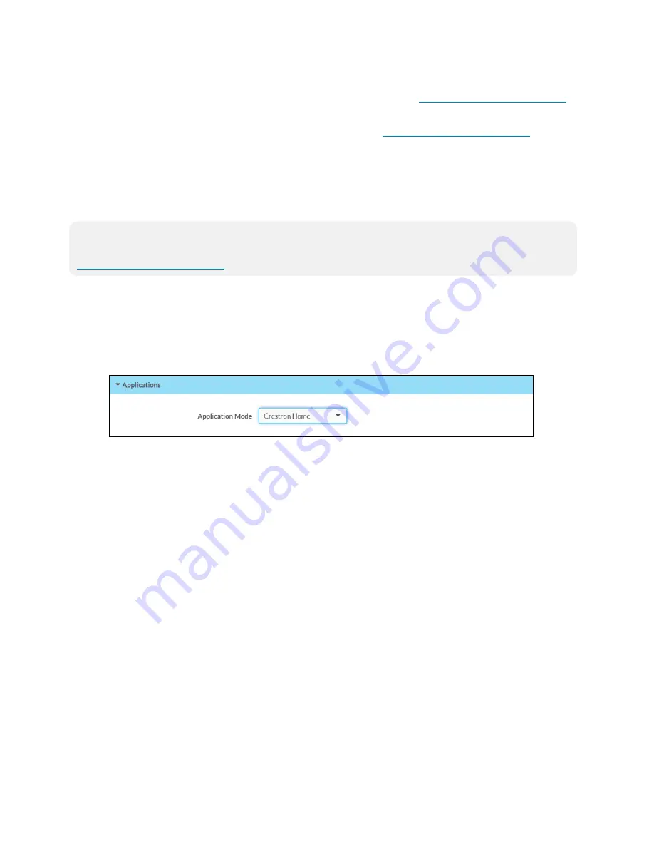 Crestron TSW-1060 Product Manual Download Page 64