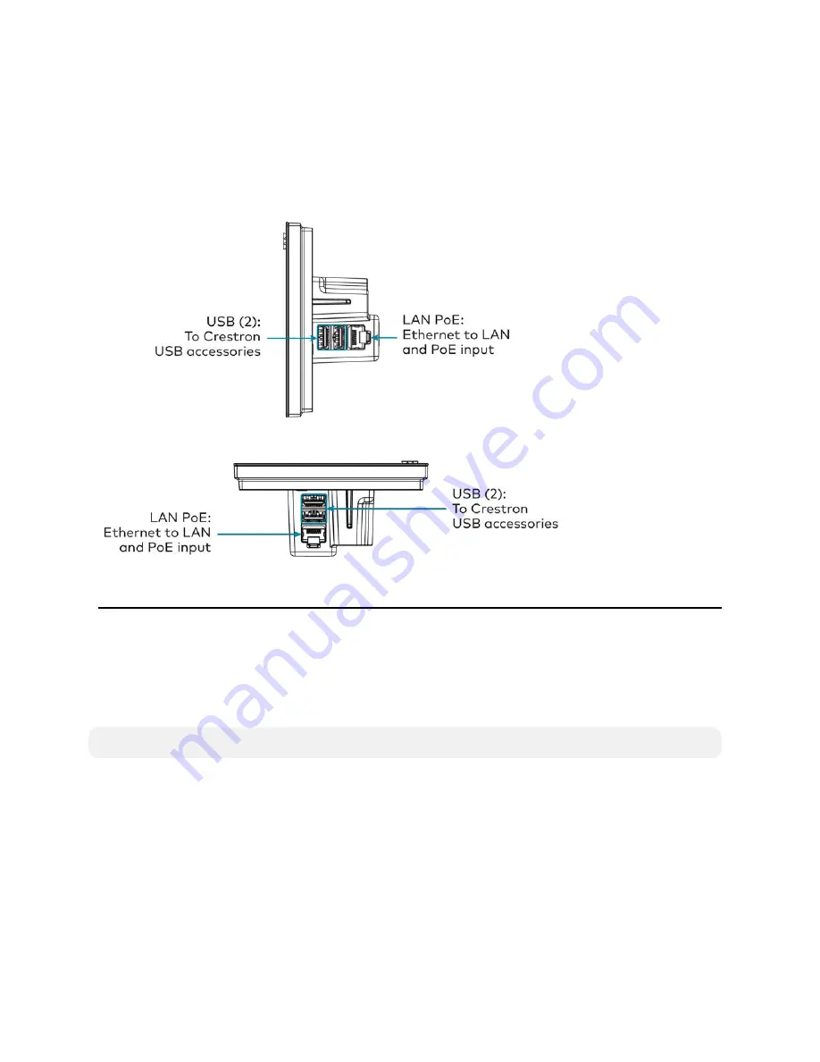 Crestron TSW-570P Product Manual Download Page 52