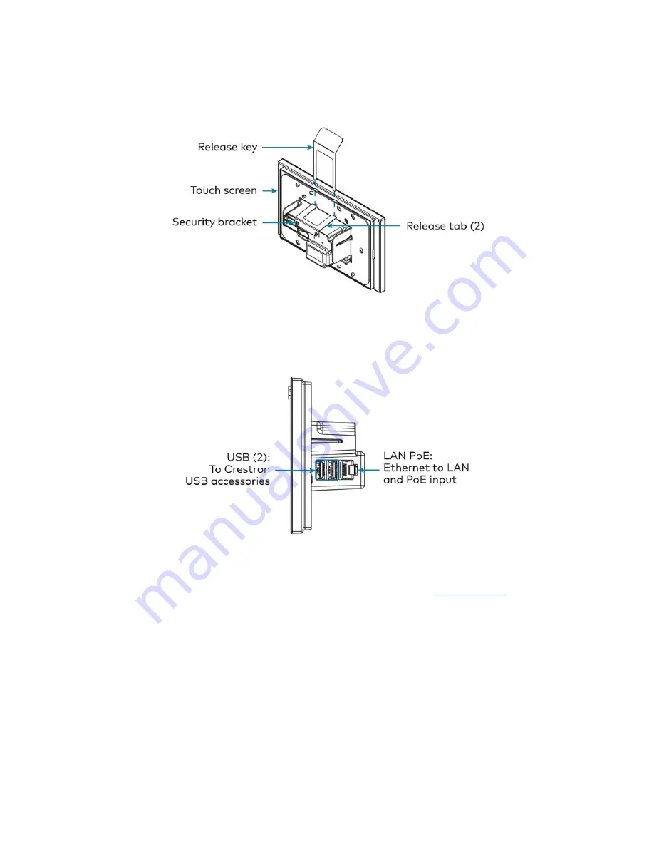 Crestron TSW-570P Product Manual Download Page 140