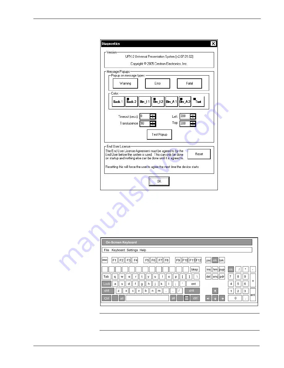 Crestron UPX-2 Скачать руководство пользователя страница 72